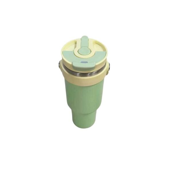 NS13715GNYW1-1.jpg Stainless Steel Thermos Bottle with Straw (Random Colour)